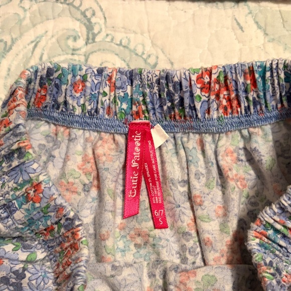 Floral Two-Piece Set with Ruffle Skirt - Picture 3 of 5